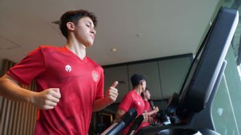 The Indonesian National Team Is Still Waiting For The Preliminary Match To End In Surabaya