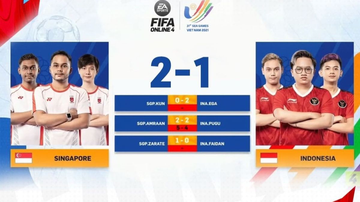 Kalah dari Singapura, Timnas FIFA Online 4 Indonesia Masih Akan Bertanding dengan Thailand