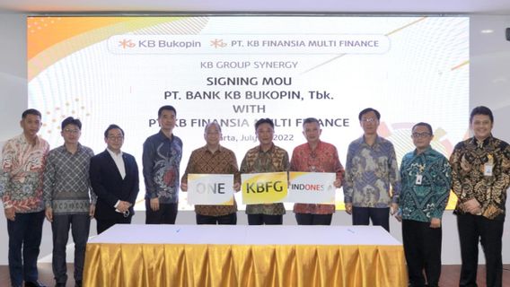 刺激融资增长，KB Bukopin银行与KB Finansia Multi Finance建立谅解备忘录