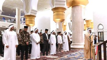 Le président a nommé la mosquée Jokowi à Abou Dhabi un signe d’expérience RI-PEA