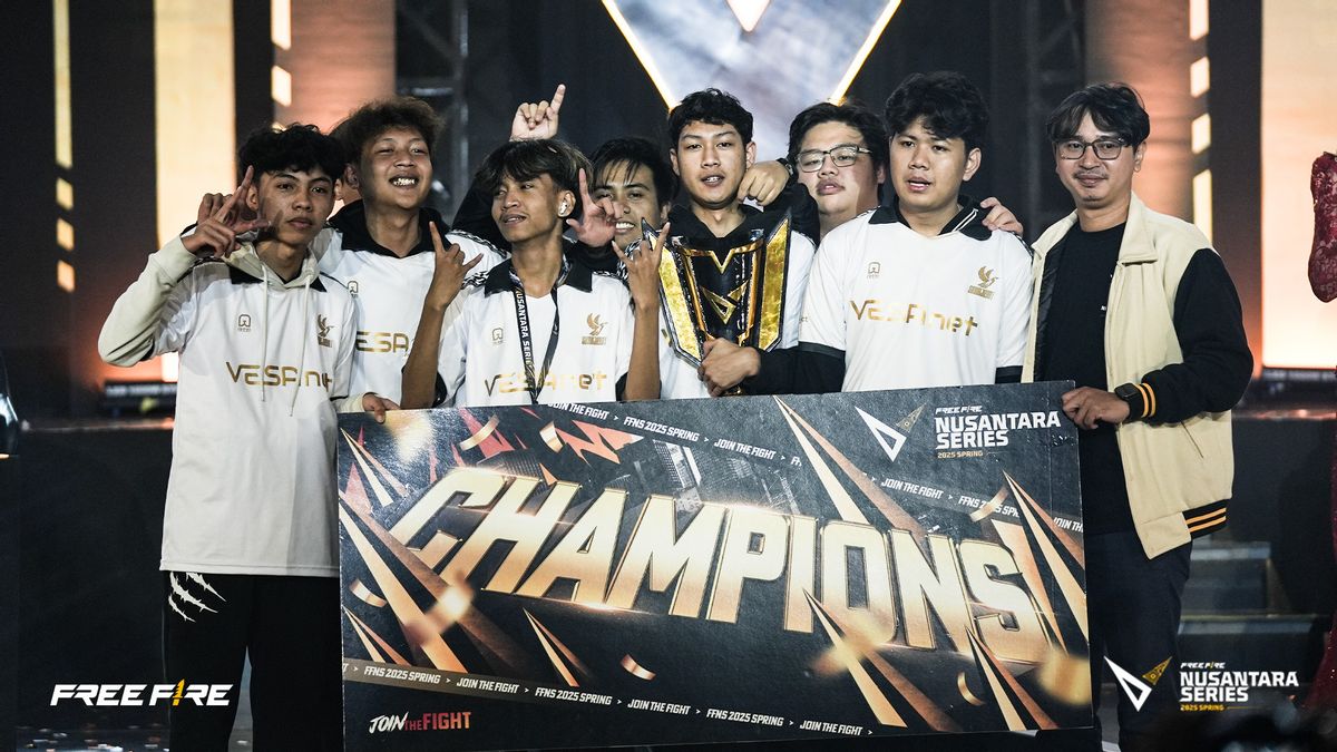 Sriwijaya Esports Sabet 赢得Free Fire Nusantara Series 2025 Spring