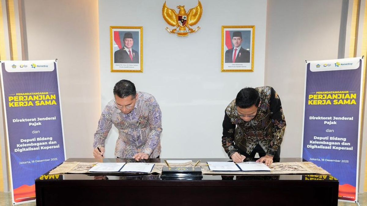 Kemenkop dan Ditjen Pajak Teken Perjanjian Kerja Sama Bangun Ekosistem Data Koperasi Terintegrasi