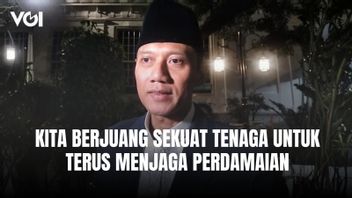 AHY: Nous luttons aussi fort que possible pour continuer à maintenir la paix