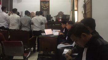 In Front Of The South Jakarta District Court Judge, Special Team Members Claim 3 DVR Confiscated From The Blank Police Complex