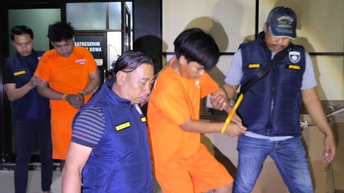    Polres Gowa Tembak Kawanan Geng Motor Pembusur Warga