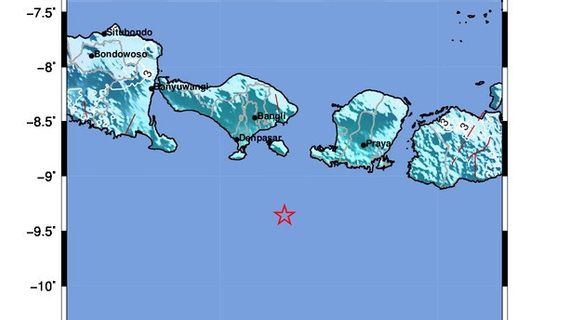 زلزال بالي بقوة 5.6 درجة ، هذا هو تفسير BMKG