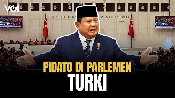 Presiden Prabowo Pidato di Parlemen Turki, Bicara Solidaritas untuk Palestina