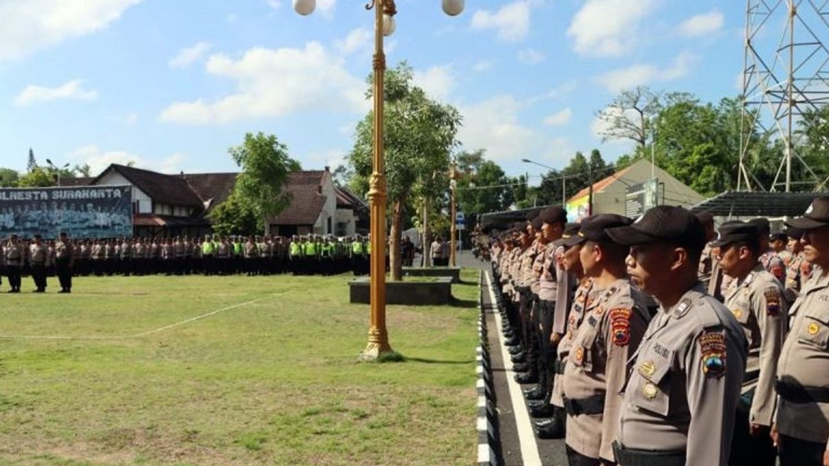 Central Java Police Deploy 1,300 Personnel To Secure The Last 16 Of The U-17 World Cup