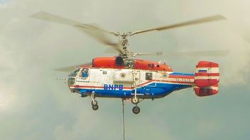 BPBD Riau Kerahkan 2 Helikopter Padamkan Karhutla