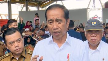 Call The Food Price In Jambi Market Stable, Jokowi: I Just Haven't Seen The Rice