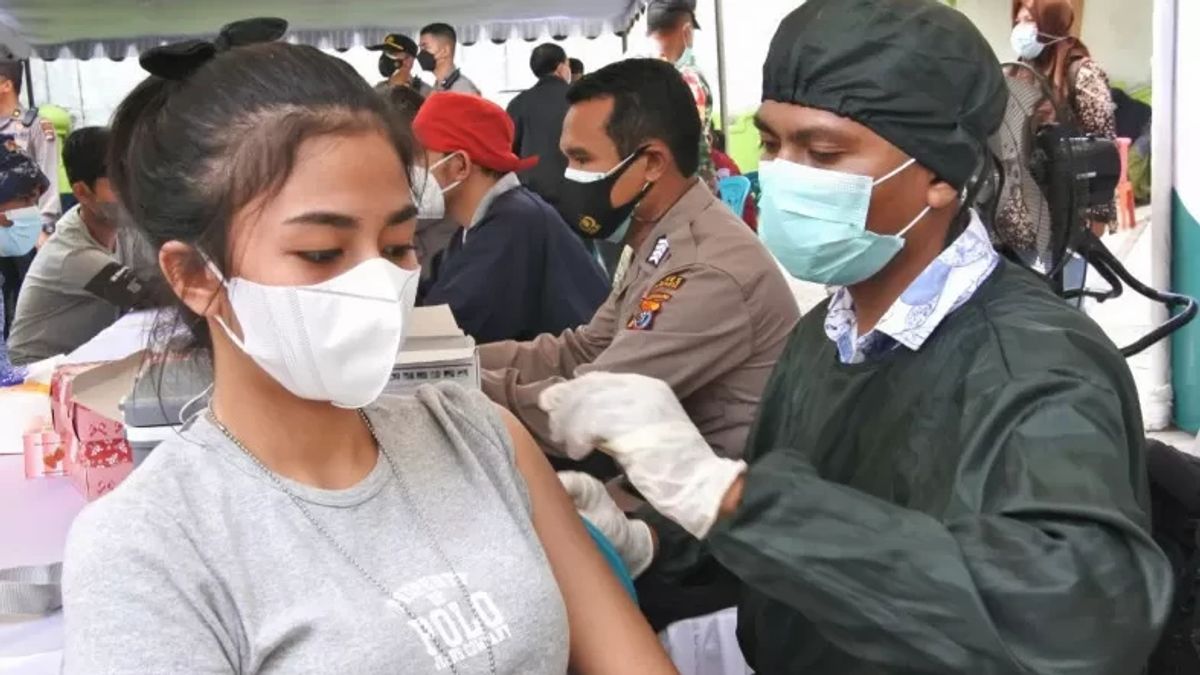 印度尼西亚记录了接种加强疫苗的公民人数多达60，307，606人