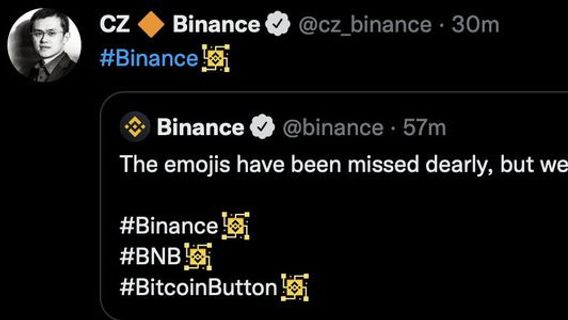 Geger! Binance Posting Emoji Baru yang Mirip Lambang Swastika NAZI