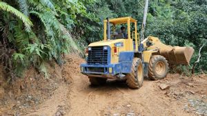 Dinas PUPR Bersihkan 68 Titik Longsoran di Lebak