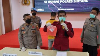 ASN In Sintang, West Kalimantan Arrested For Sabu