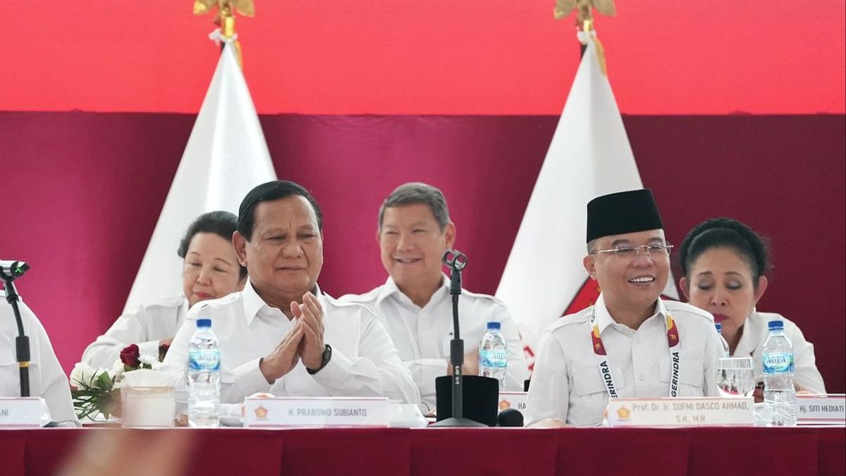 Le projet de ministre Prabowo-Gibran, Gerindra s’assure qu’il n’est pas officiel