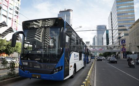 Transjakarta Gratis pada Perayaan Tahun Baru di Ancol