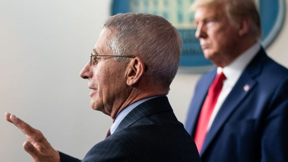 Kerap Menentang Pernyataan Trump, Fauci Konfirmasi Kesembuhan Sang Presiden dari COVID-19