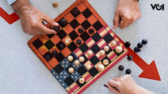 アメリカと中国の貿易戦争、戦術と断片の間