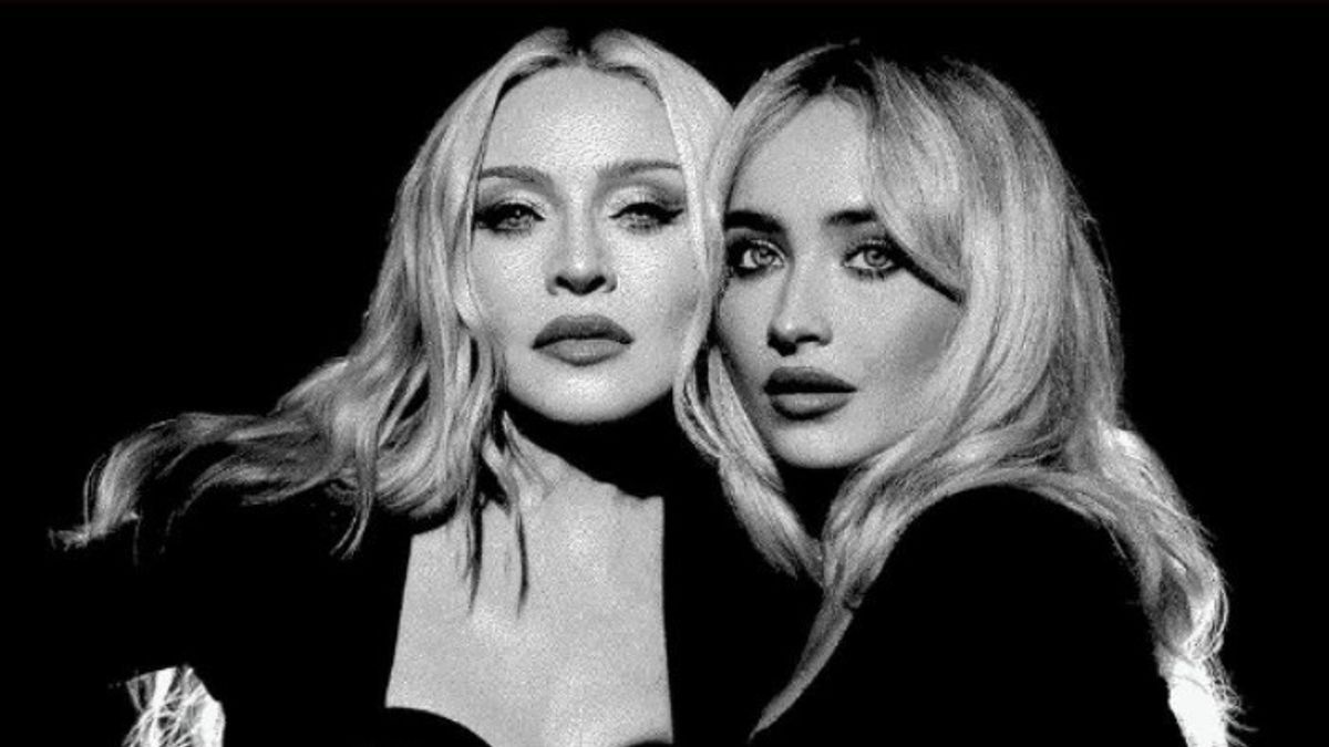 Setelah Tampil Bareng di Coachella, Madonna dan Sabrina Carpenter Umumkan Single Kolaborasi <i>Bring Your Love</i>