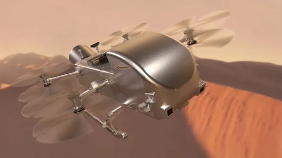 Dragonfly仍然飞机被发射到泰坦月,尽管成本预算飙升