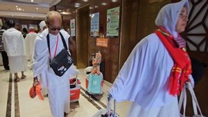 Jemaah Calhaj Selesaikan Arbain dengan Pakaian Ihram sebelum ke Mekkah