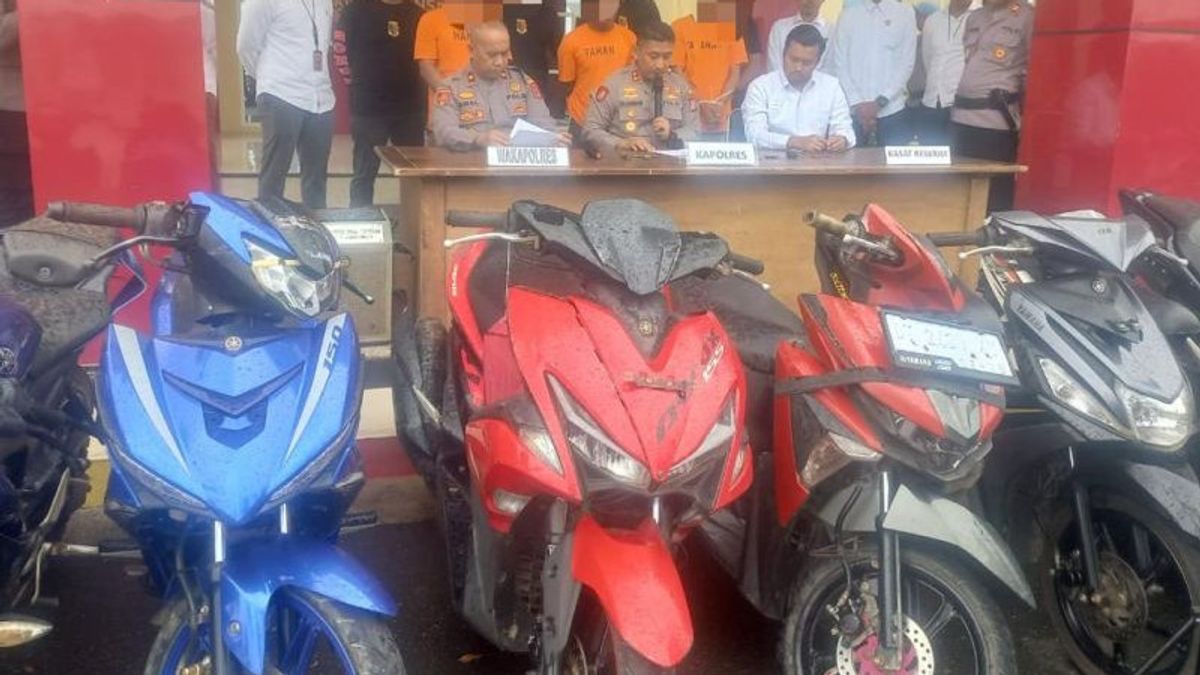 Modusnya Cuma Rusak Kunci, Pemuda Morowali Gondol Puluhan Motor dalam 6 Bulan