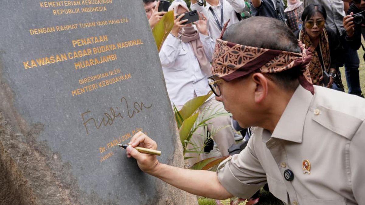 Fadli Zon: Muarajambi Bukan Sekadar Situs, Tapi Ruang Hidup Kebudayaan