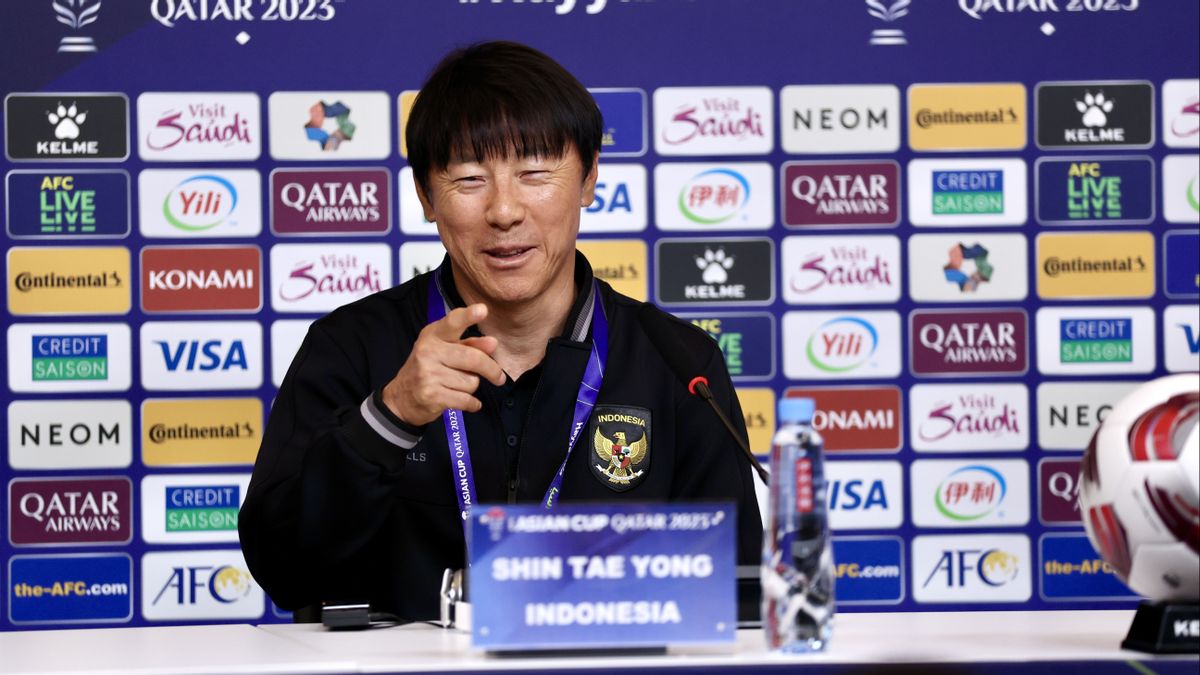 match de l’équipe nationale indonésienne vs Irak prédit de nombreux partisans de l’adversaire, Shin Tae-yong ne s’inquiète pas