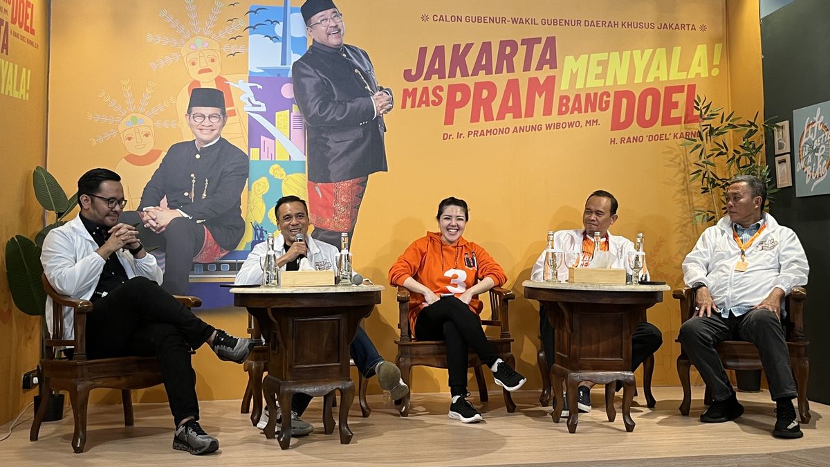 Cak Lontong Grateful That Pramono-Rano's Electability Has Increased: People Say We Lost, But The Spirit Is Not Fading