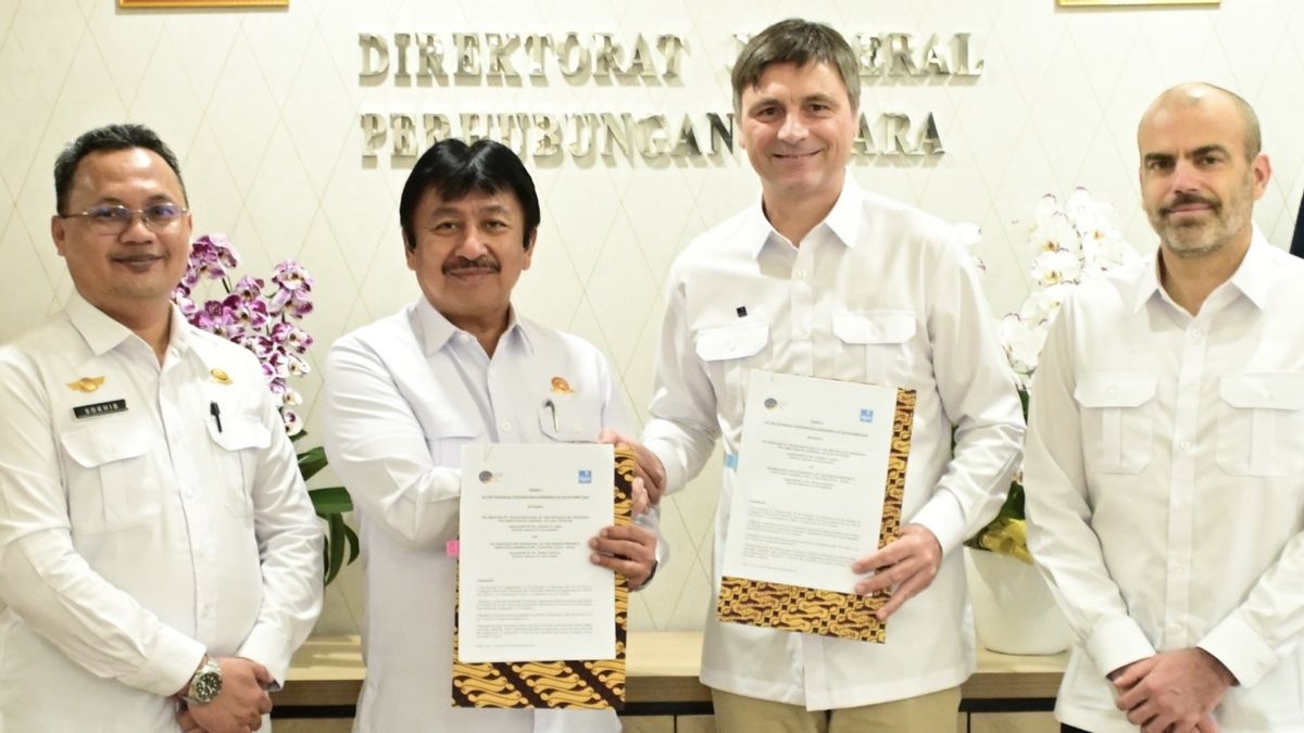 RI–Prancis Jalin Kerja Sama Teknis Penerbangan Sipil