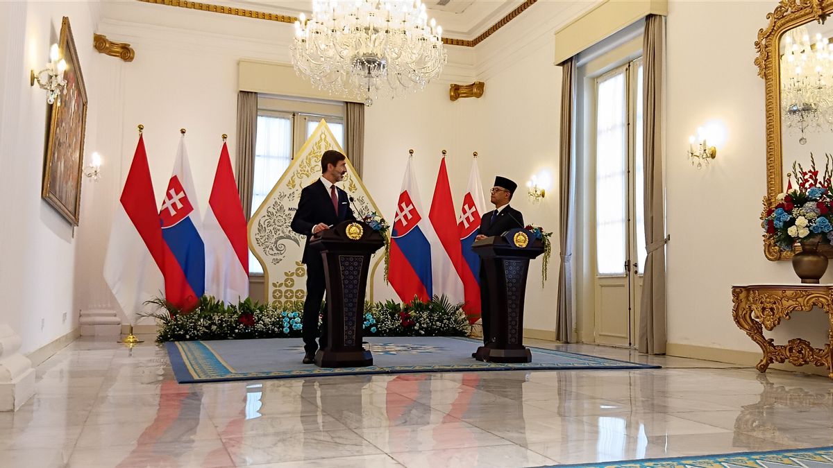 Indonesia - Slovakia Sepakat Tingkatkan Hubungan Bilateral, Menlu Sugiono: Banyak Sektor Strategis Bisa Kita Perkuat