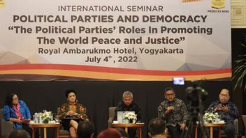 PDIP Secretary General Says Strengthening Political Party Institutions Creates World Peace