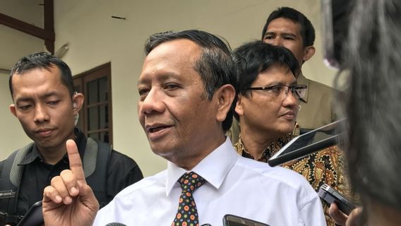 Mahfud MD Asked To Read Data Before Comparing The KPK Era Firli And Agus Rahardjo