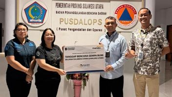 Cepat Tanggap, Bank Mandiri Transmet une Aide aux Communautés Affectées par le Séisme dans le Nord de Sulawesi et le Nord des Moluques