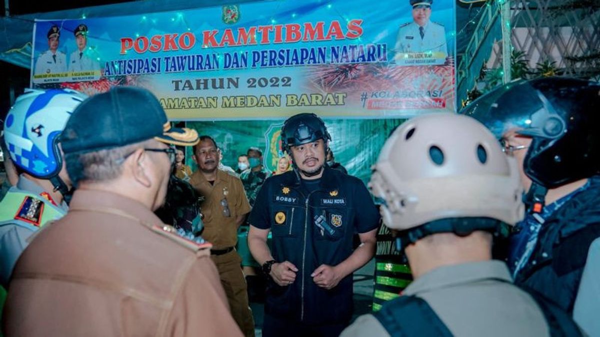 Luncurkan Satgas Anti Tawuran di Medan, Bobby Nasution: Saya Ingin Ibu Kota Provinsi Sumut Ini Tetap Kondusif