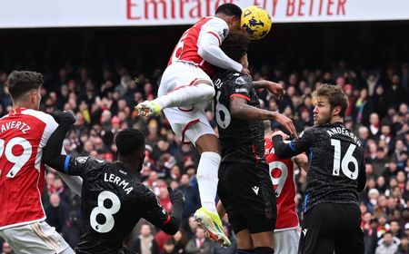 Pesta Gol Lawan Crystal Palace, Arsenal Hapus Mimpi Buruk di 'London Derby'