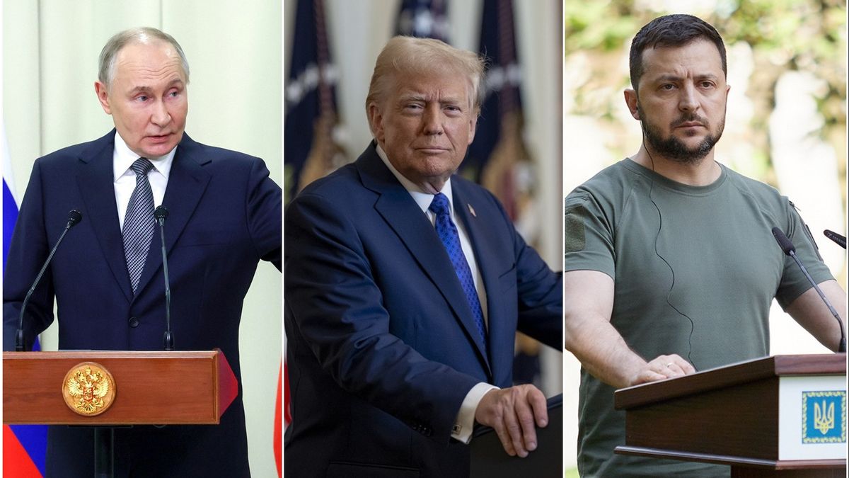 Trump Ungkap Miliki Komunikasi Baik dengan Putin dan Zelensky