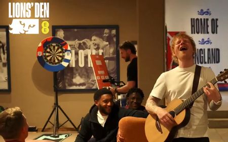 Ed Sheeran Menghibur Timnas Inggris Menjelang Perempat Final Euro 2024 Melawan Swiss