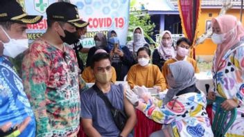 Banjarmasin Health Office Holds On The Road Vaccine On New Year's Eve, Targets 300 Residents To Be Injected