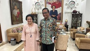 Mahfud MD Temui Megawati Jelang Pengumuman Cawapres Ganjar