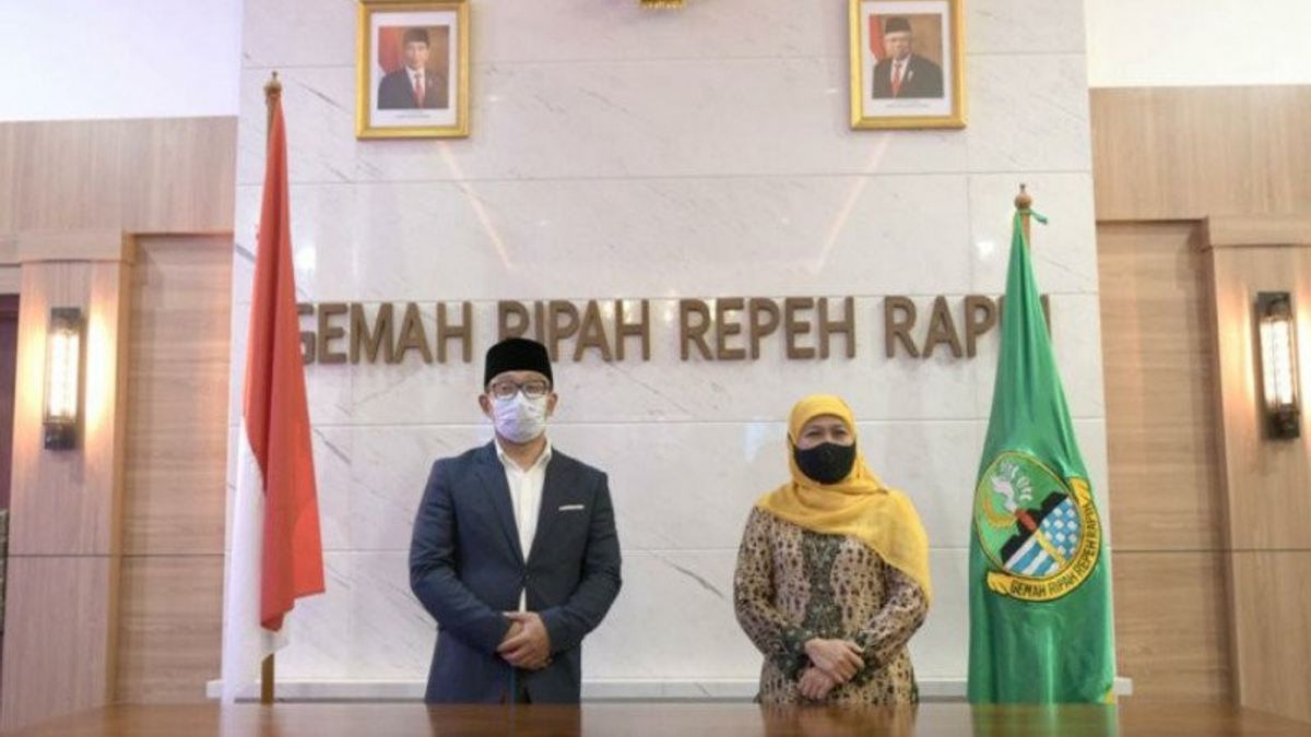 Meeting Khofifah Ready To Be Paired In The 2024 Presidential Election? Ridwan Kamil: Don't Interpret It, The Intention Is Different!