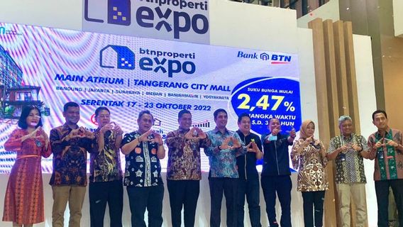 プロパティエキスポ2022で2.47%の固定金利KPRを提供、BTNは1兆ルピアの売上高を目標としています