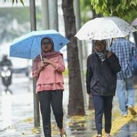 Hujan Ringan Diprakirakan Guyur Mayoritas Wilayah Indonesia