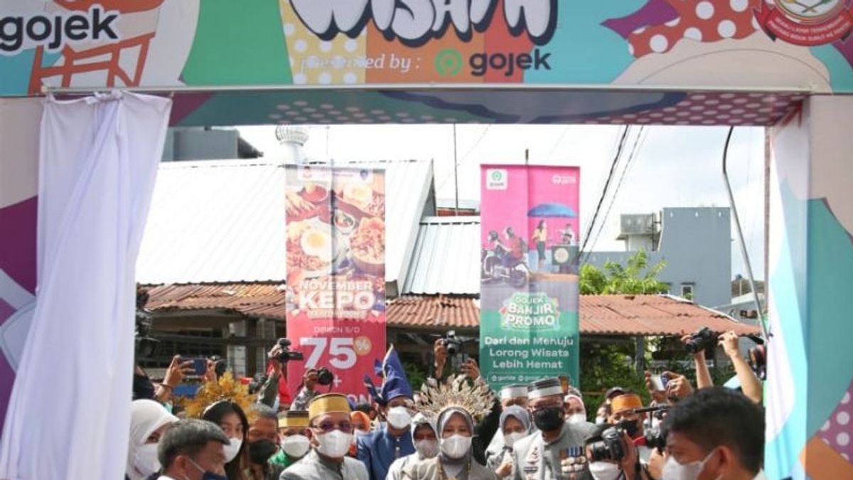 Makassar 414th Anniversary, Mayor Danny Pomanto Inaugurates Tourism Lorong Pilot