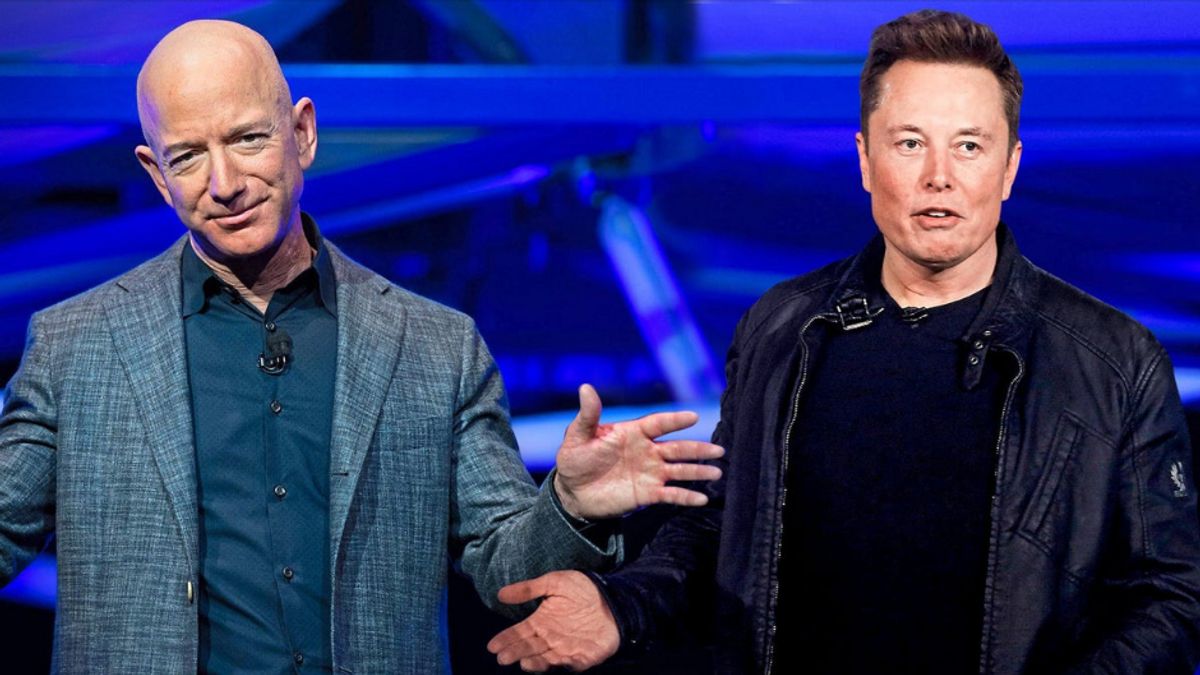 Elon Musk Says Jeff Bezos' Rockets: If You Just Go To Suborbital, Your Rocket Can Be Shorter