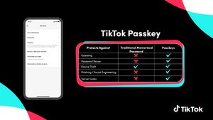 Pengguna TikTok di iOS Sekarang Bisa Masuk ke Akun dengan Kunci Sandi