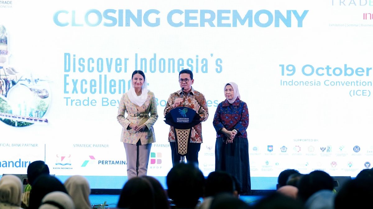 TEI ke-40 Resmi Ditutup, Mendag Busan: Transaksi Lewati Target, Capai 22,80 Miliar Dolar AS