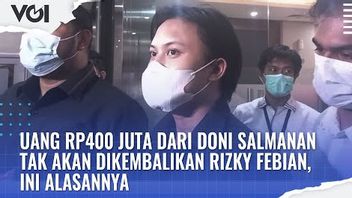 视频：来自Doni Salmanan的4亿印尼盾不会被退回Rizky Febian，这就是为什么