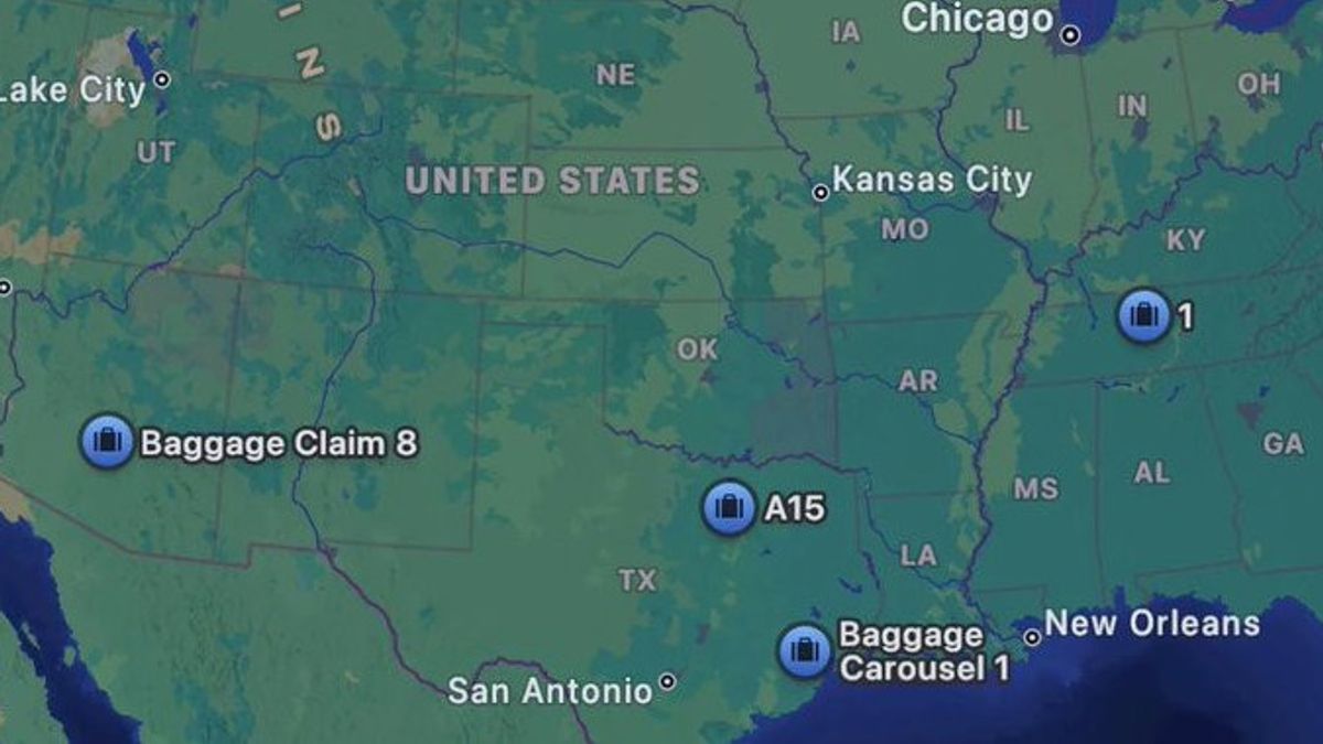 Strange Bugs On Apple Maps Show Random Bagation Collection Locations
