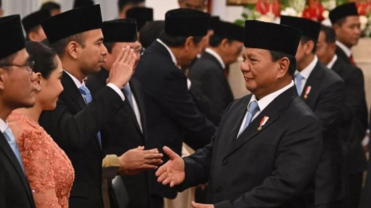 Former Minister Jokowi Becomes President Prabowo Subianto's Special Advisor, Here's The List